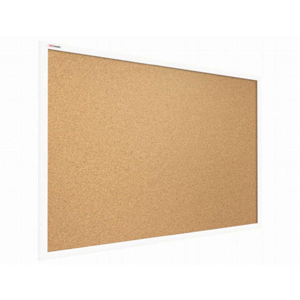 Tablica korkowa 100x80 cm rama drewniana lakierowana BIAŁA Zdjęcie produktu 