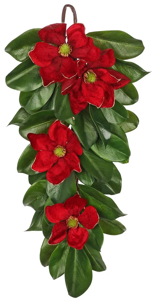 Plante décorative tombante de magnolia pour murs et fenêtres maison