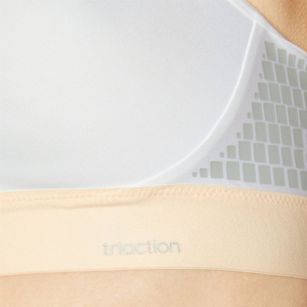 Triumph Damen Sport-BH Triaction Extreme Lite - WHITE - Größe 90E