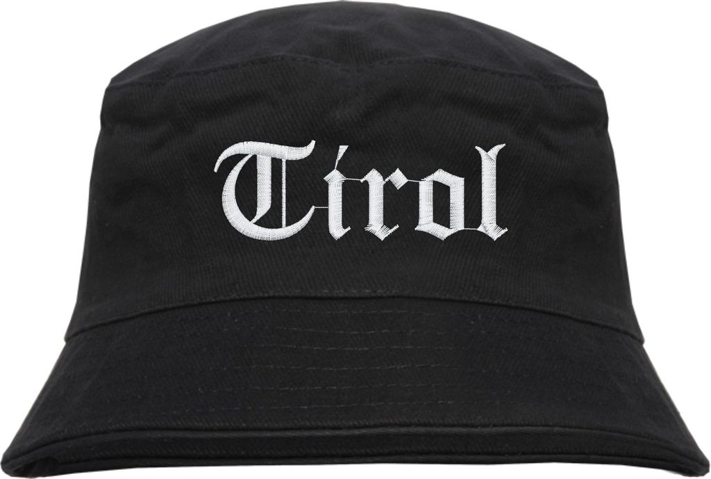 Tirol Fischerhut - Altdeutsch - bestickt -  Bucket Hat Produktbild 