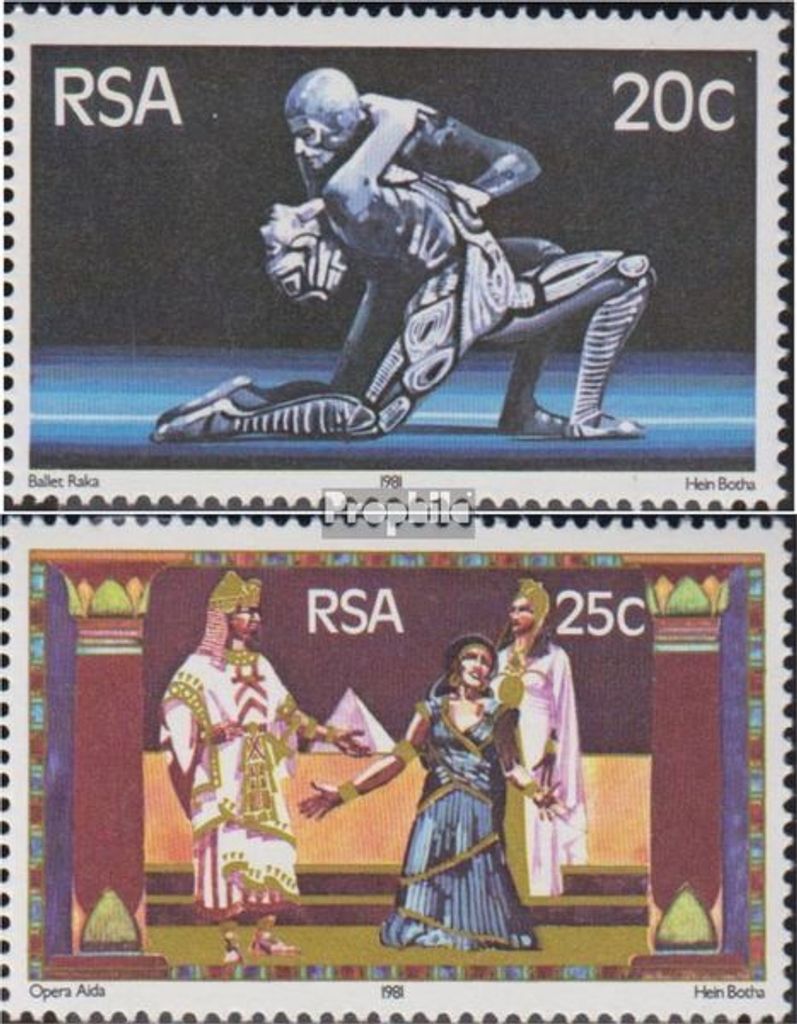 Briefmarken Südafrika 1981 Mi 583-584 (kompl.Ausg.) FDC Eröffnung Staatstheater