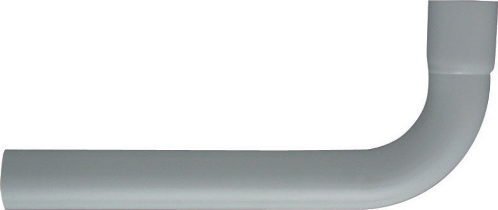 CORNAT Spülrohrbogen 90 Grad mit Muffe, weiß, CSPRB9000