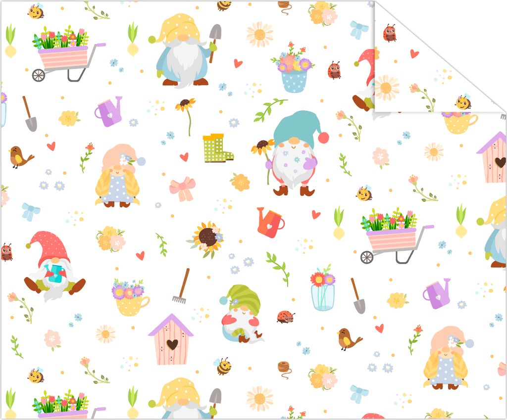 URSUS Motiv-Fotokarton Gartenwichtel 49.5x68 cm 300 g/qm Bastelkarton Scrapbooking