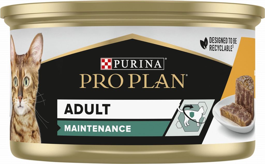 Purina Pro Plan Adult Feuchte Hühnerpastete für Katzen, 85 g
