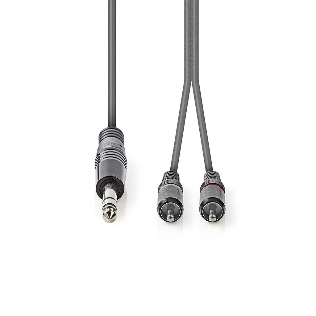 zdyCGTime Cavo splitter audio Y da 6,35mm a 2 6,35mm,placcato in oro 90