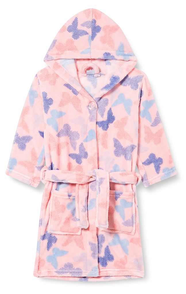 Playshoes Uni Kinder Fleece-Bademantel Morgenmantel, Produktbild 