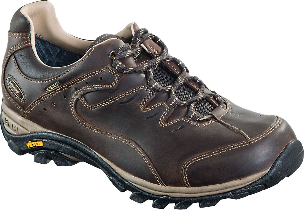 Light-Hike-Schuh Caracas GTX Größe 45 – 10,5 dunkelbraun Nubukleder GORE-TEX Futter