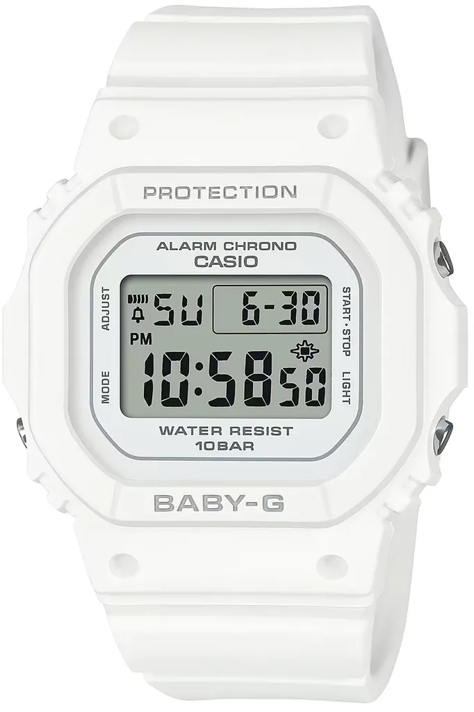 Casio BABY-G BGD-565U-7ER Bianco: Orologio Digitale Donna Originale