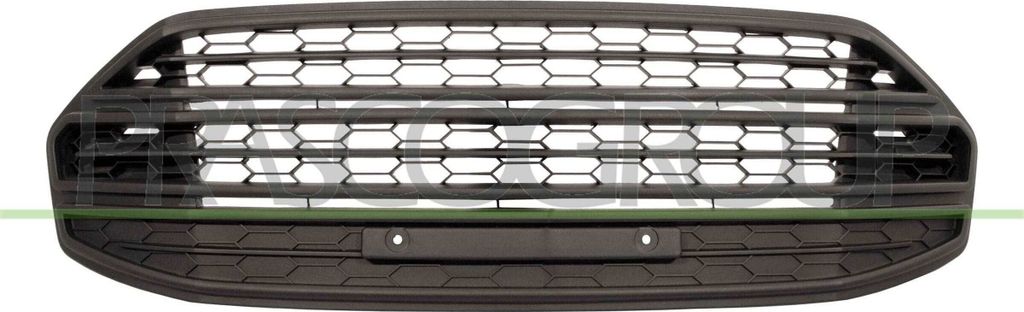 PRASCO Lüftungsgitter Grill Stoßfänger für FORD ECOSPORT Schwarz