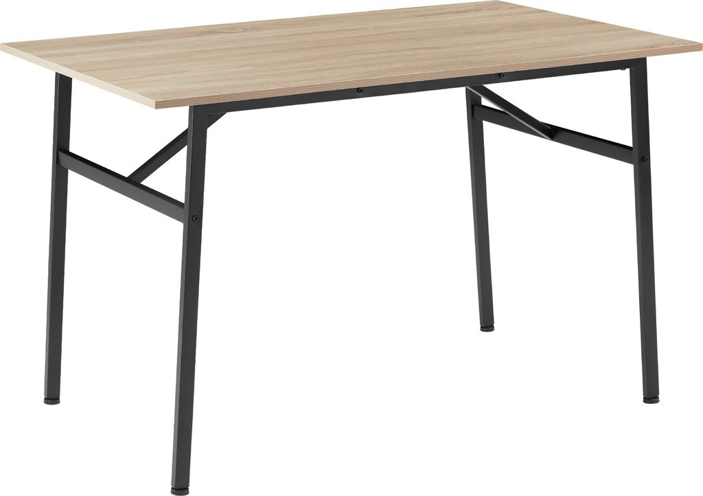 tectake® Esstisch Swansea Industrial Style 120 x 75 x 76 cm Produktbild 