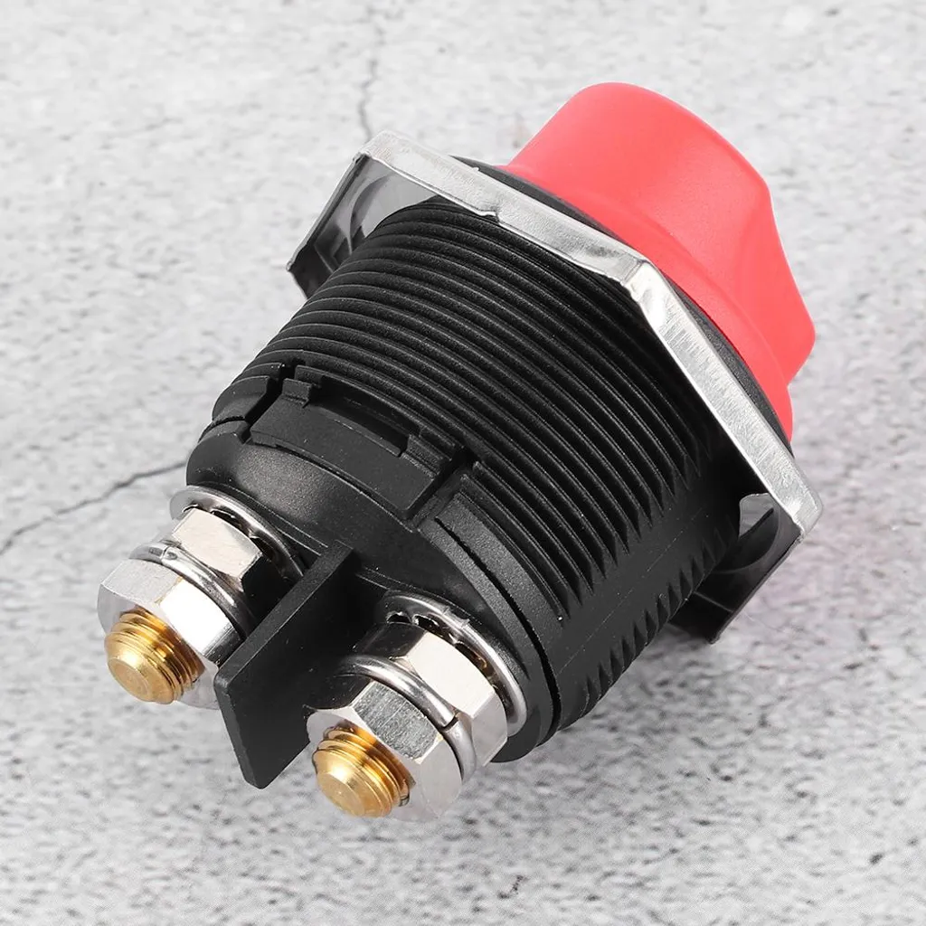 Sezionatore batteria 200 A, sezionatore di rete, on-off, per auto, moto, yacht, barca