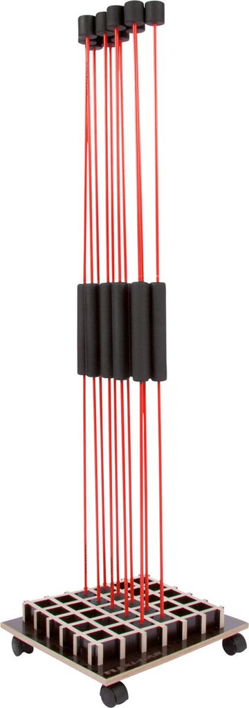 Flexi Bar Standard 10er Set inkl. Ständer, Schwungstab, Schwingstab, Fitness