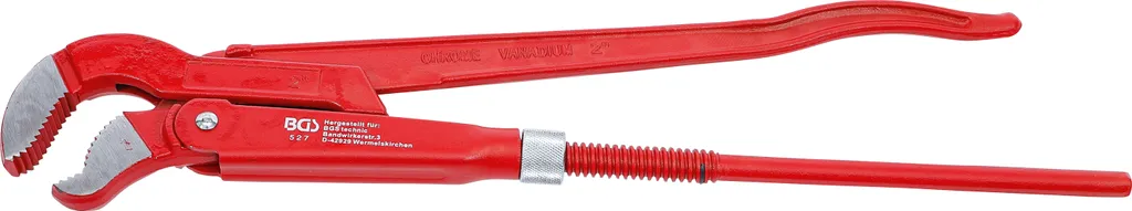 BGS Chiave per tubi angolare 2" a 3 punti di presa