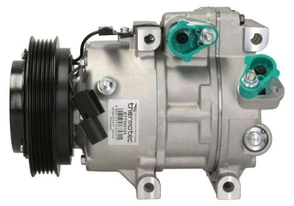 THERMOTEC KTT090164 VS16N Klimaanlage Klimakompressor PAG 46 R134a für HYUNDAI i30 (FD) für KIA CEE'D Schrägheck (ED)