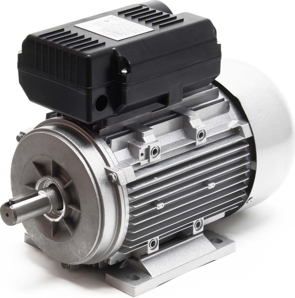 Wiltec Elektromotor 230 V 1,5 kW (2 PS) 1-phasig 2-polig Produktbild 2