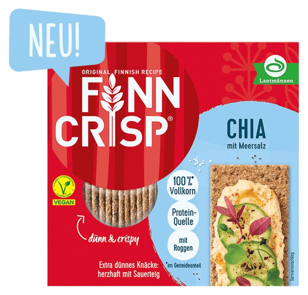 FINN CRISP Pane croccante alla chia conmarino di segale Immagine del prodotto 