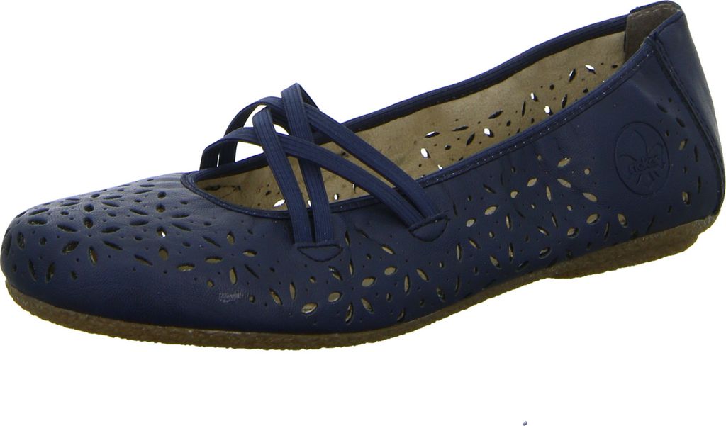 Rieker Ballerinas dunkelblau 38 Produktbild 9