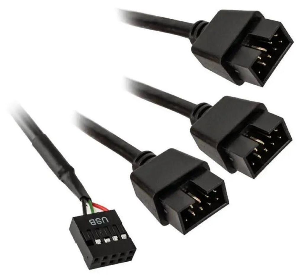 Lian Li PW-U2HB, USB Typu-A, 3 x IDC (9 pin), Płyta główna, Zdjęcie produktu 