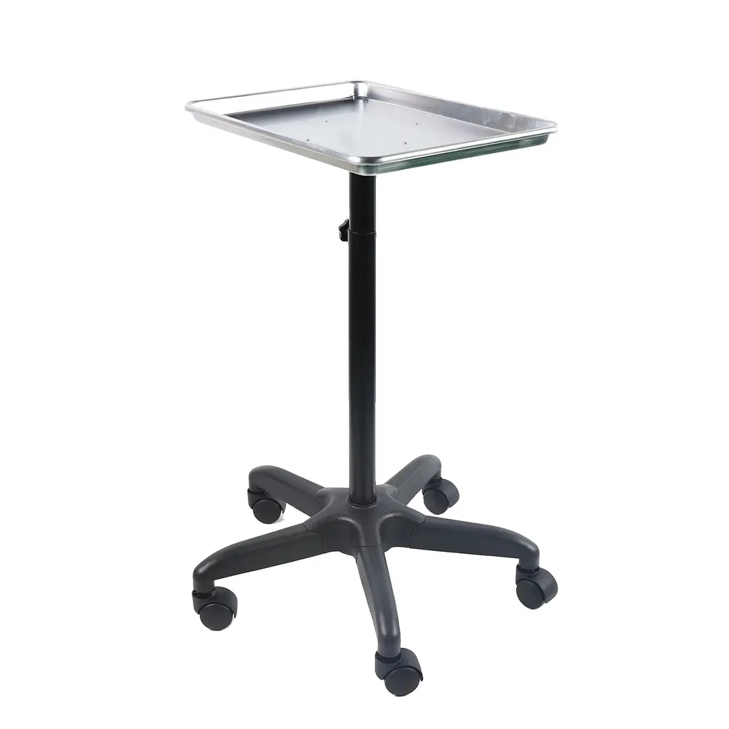 Chariot professionnel aluminium télescopique, argenté 64-108 cm réglable