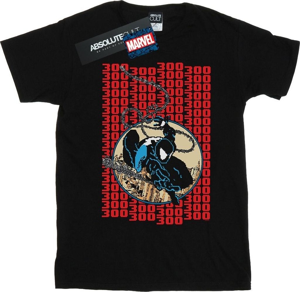 Marvel - T-Shirt für Herren BI42989 (M) (Schwarz) Produktbild 