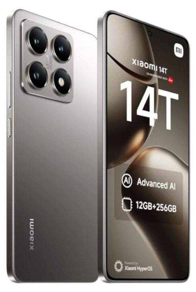 Xiaomi 14T 256 GB Dual-Sim Titan Grey Nowość Zdjęcie produktu 