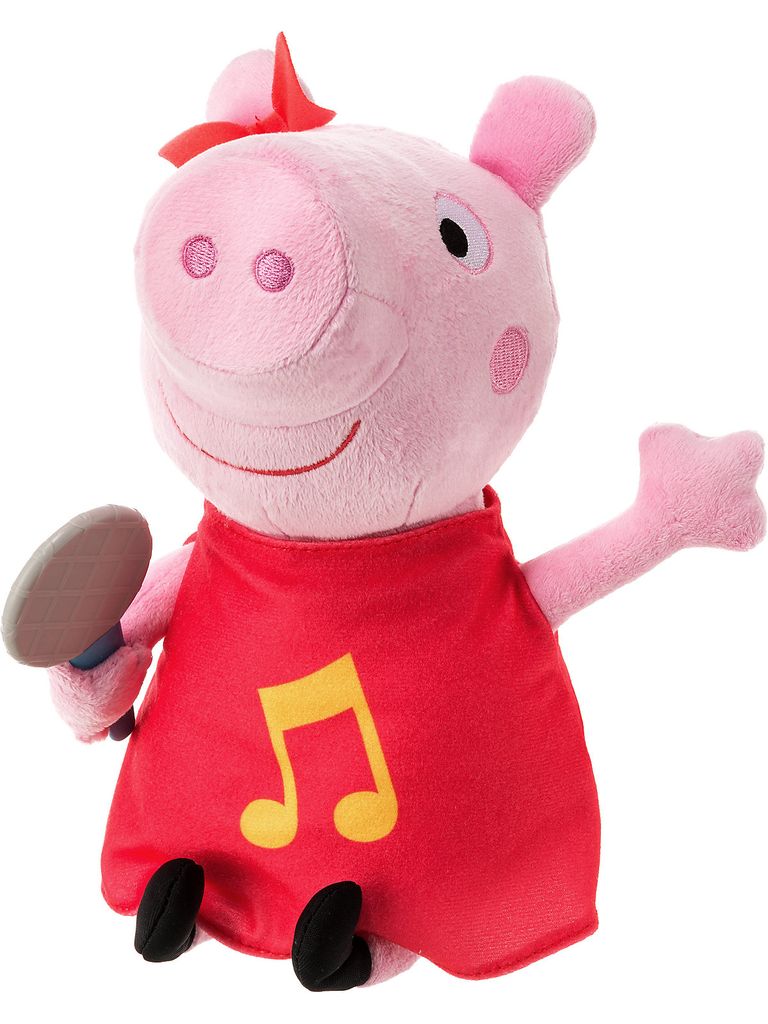 Peppa Pig Grunz & Kuschel Evie Interactive Baby Doll - Talks, Eats, And Sleeps