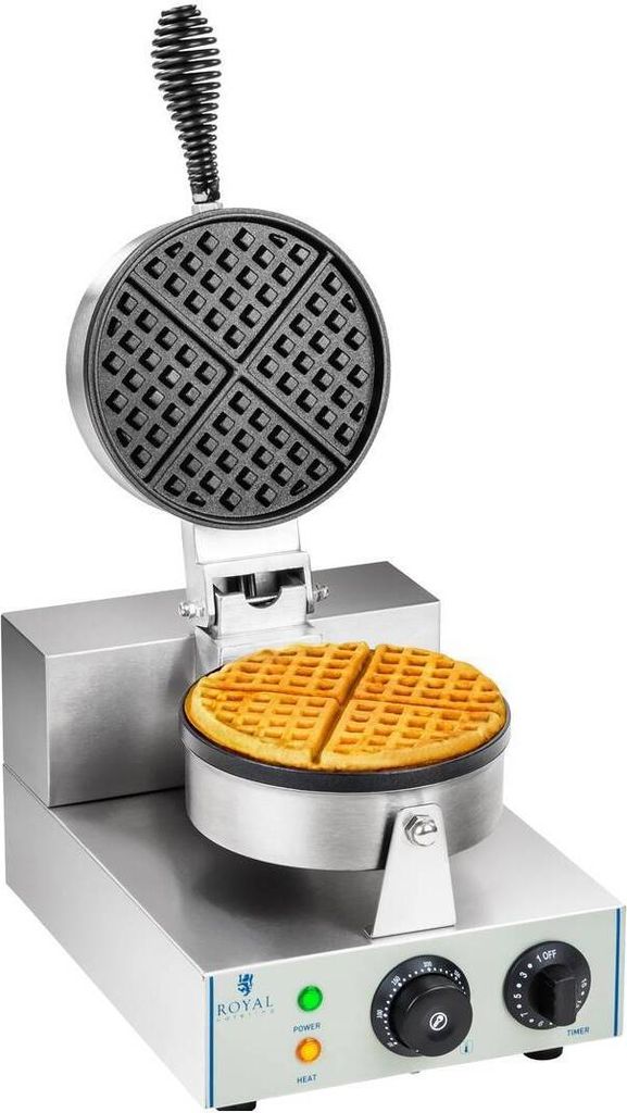 Expondo Royal Catering Waffeleisen mit 1.300 Watt - rund