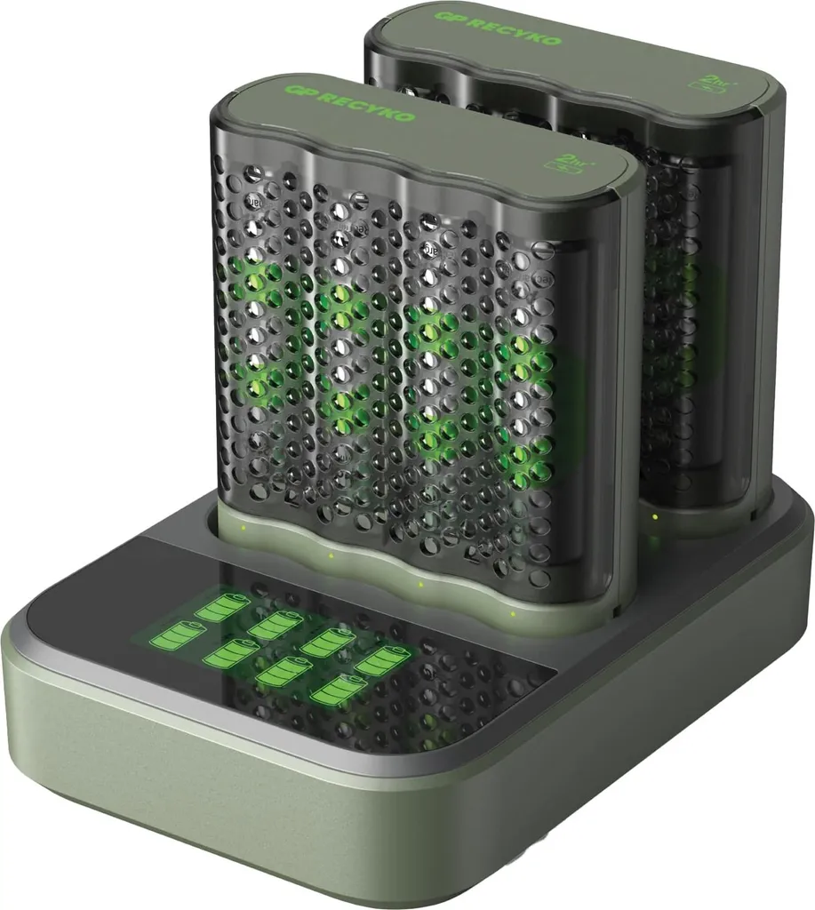 Ne Tombez Plus en Panne de Piles avec le Chargeur 8 Ports GP M452D