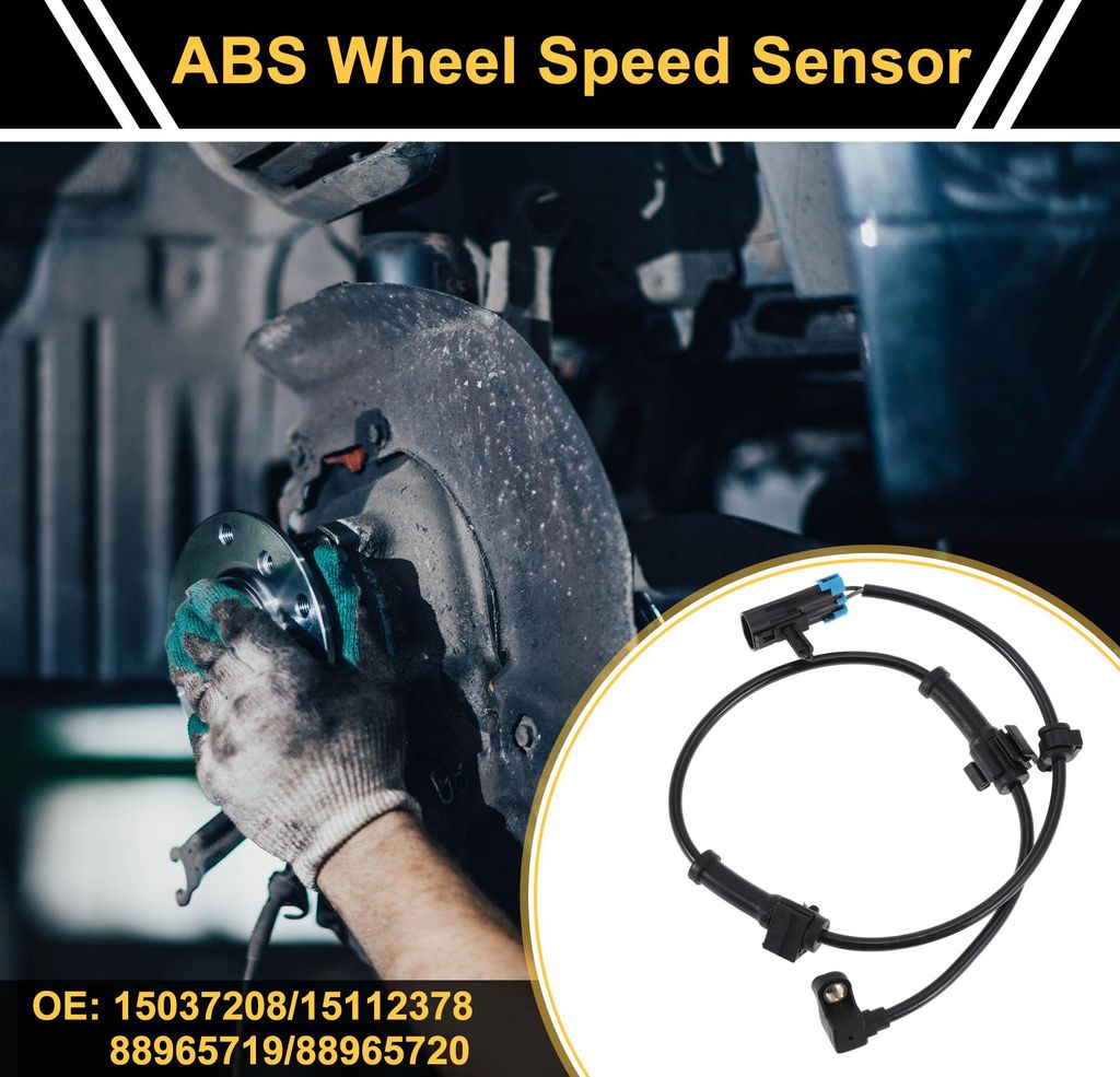 1 Stk. ABS Raddrehzahlsensor für Chevrolet Silverado 3500 für GMC Sierra 3500 2004-2006 ABS Sensor Anti-Blockier-System Sensor Vorne Links Rechts