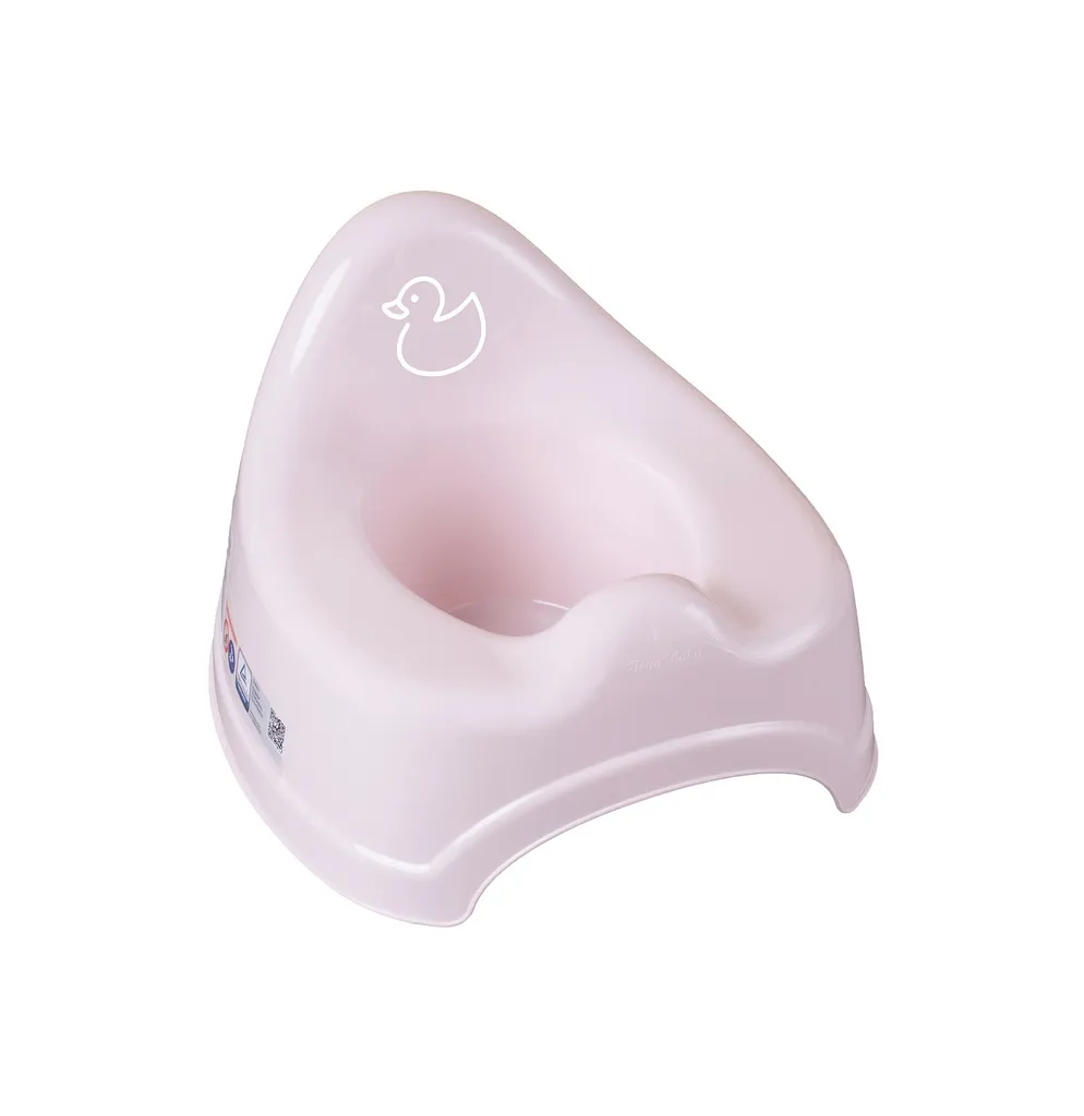 Pot d'Apprentissage Musical TEGA BABY Canard Rose pour Propreté Bébé