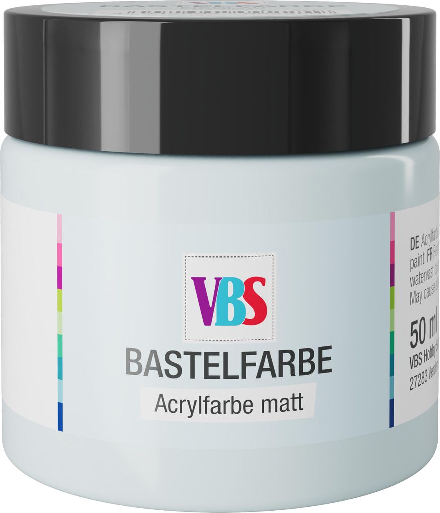 VBS Bastelfarbe matt 50ml Eisblau