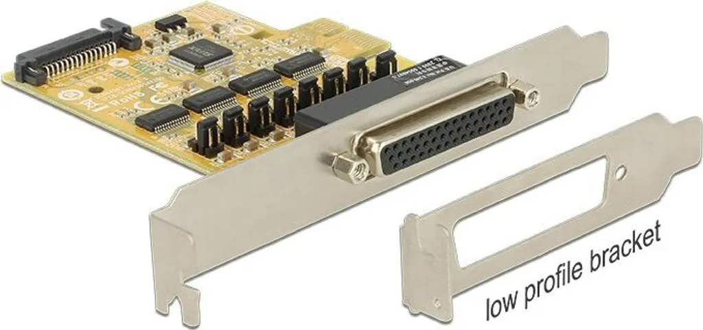Carte contrôleur PCI Express RS232 pour connecter 4 périphériques