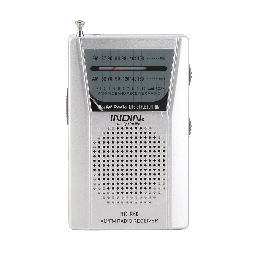 Mini-radio, fonctionnant sur piles, lecteur radio AM/FM Image du produit 