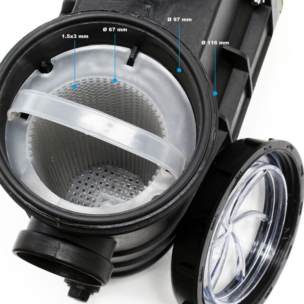 SunSun Pool Pumpe 5000 L/h 220 W Schwimmbadpumpe Produktbild 6