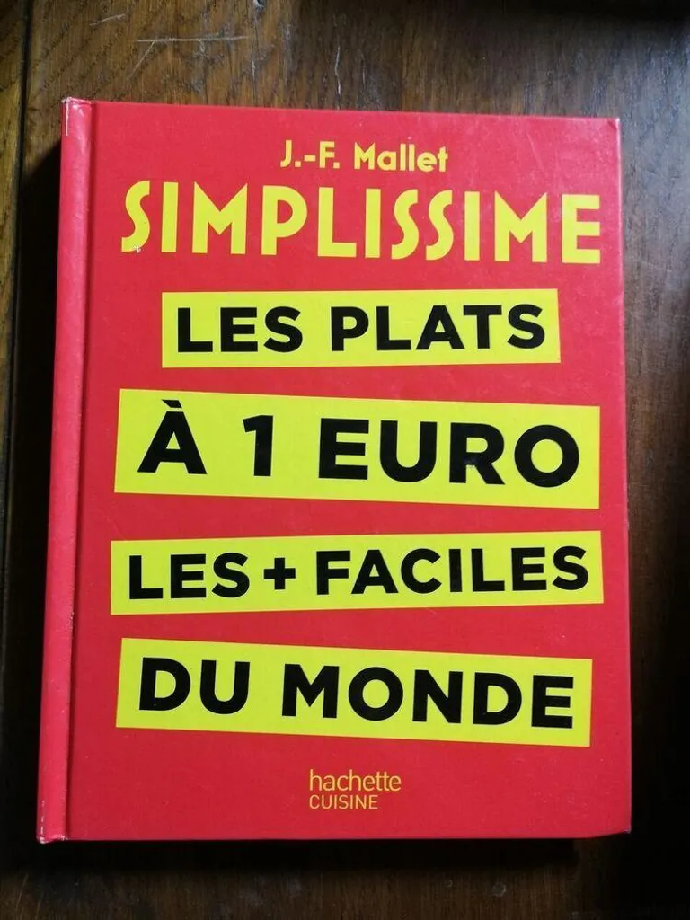 Simplissime : Les plats à 1 euro les plus faciles du monde, livre Hachette