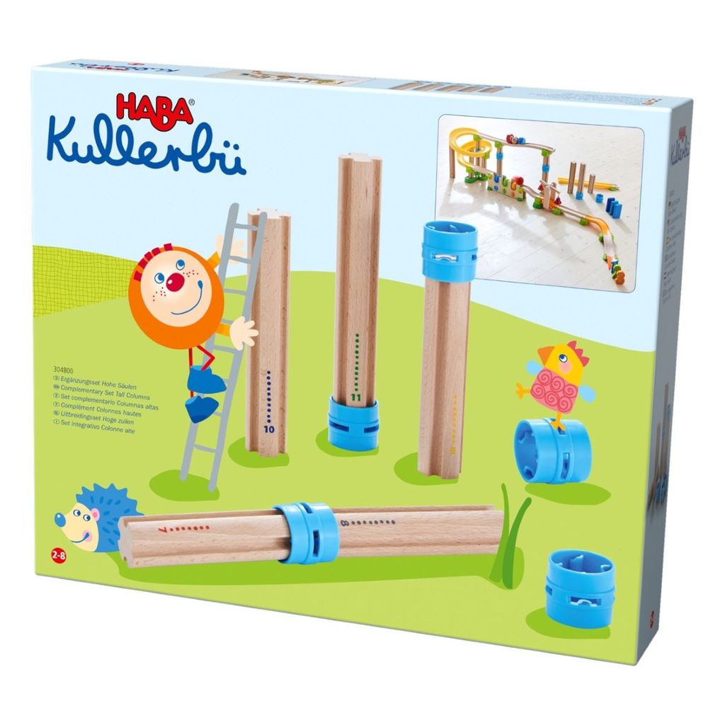 HABA Kit de construcción para pistas de canicas Kullerbü - Imagen del producto 