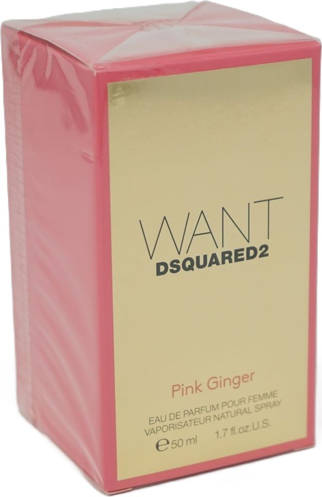 Dsquared Want Pink Ginger Eau de Parfum 50 ml Produktbild 