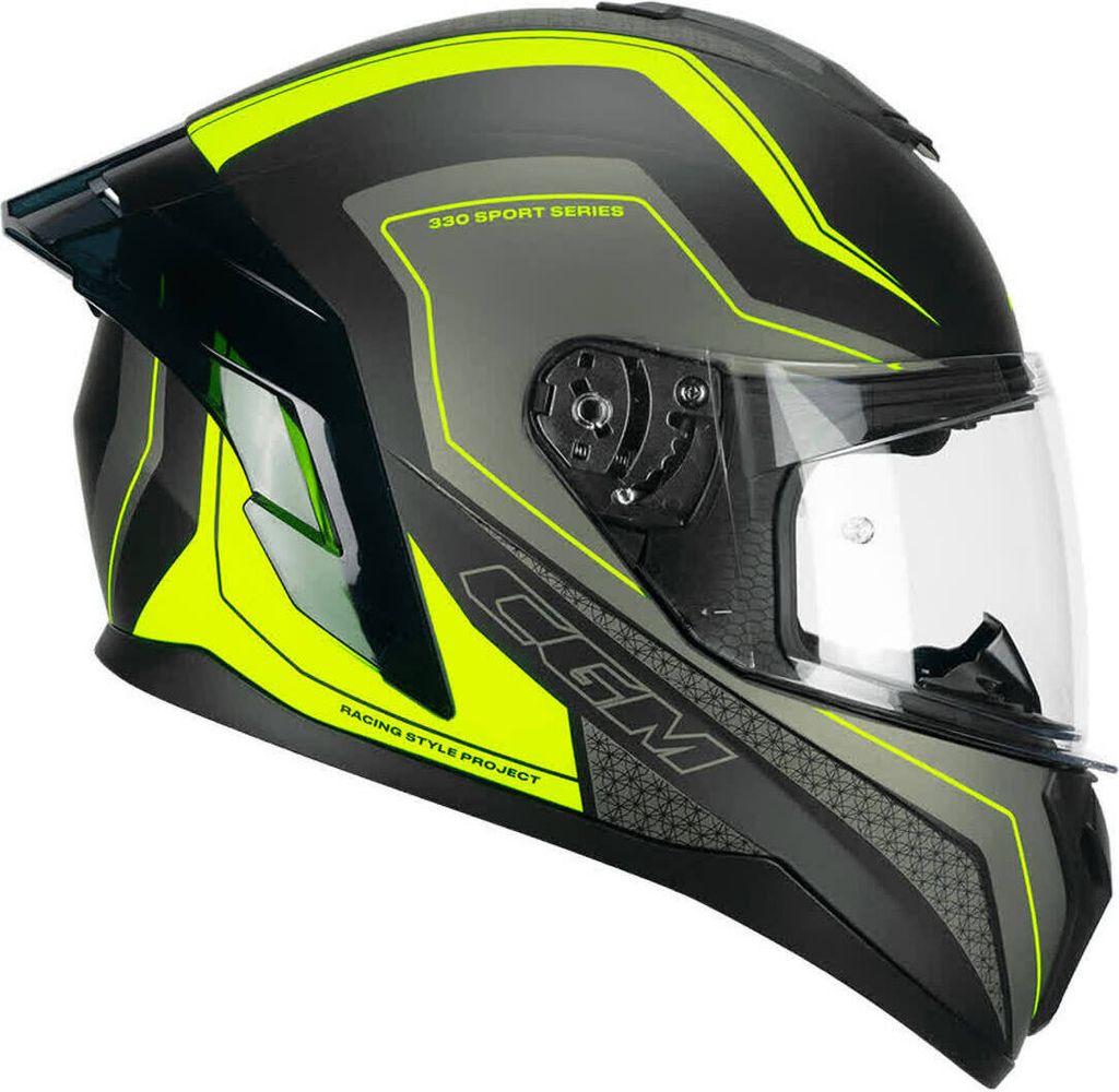 Integralhelm CGM 330G RIOT Sport Schwarz Fluo Gelb Matt größe XL