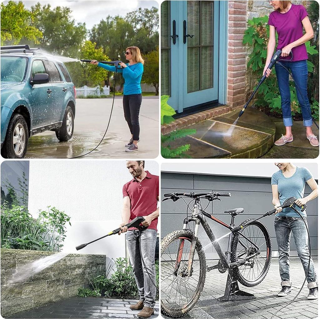 10 Meter Stone Banks Hochdruckreiniger Schlauch - geeignet für Kärcher K2 K3 K4 K5 K6 K7 mit Schnellkupplung Wasser Ersatzschlauch