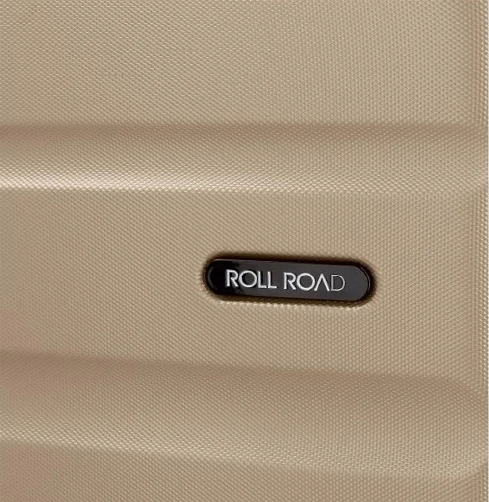 Valise Incassable Roll Road Flex Champagne Set de Voyage Robuste - 12