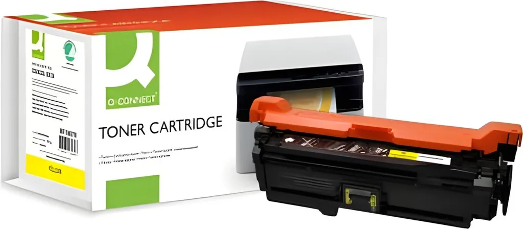 Toner Jaune KF16079 Q-Connect : fini les traces pour vos impressions laser