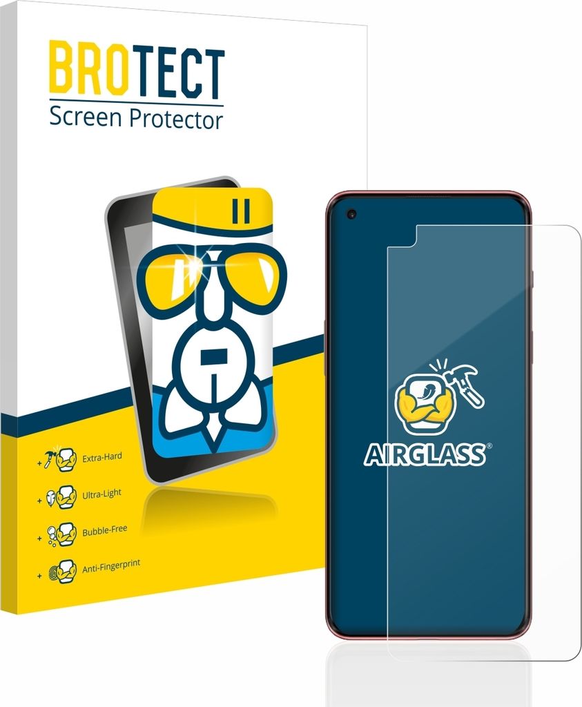 BROTECT Schutzglas für OnePlus Nord 2 5G Schutzfolie Panzer Produktbild 