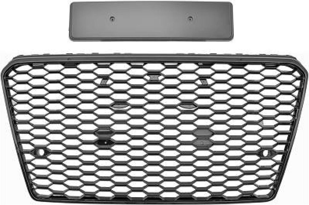 DIEDERICHS 1050240 Kühlergrill Frontgrill für AUDI A7 Sportback (4GA, 4GF) Schwarz Glänzend
