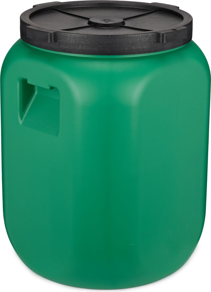 Garronda Weithalsfass 60 Liter Futtertonne mit Deckel ohne Dichtung– BPA-freier HDPE Futterbehälter für Wasser, Lagerung, Tierfutter, Sauerkrau...