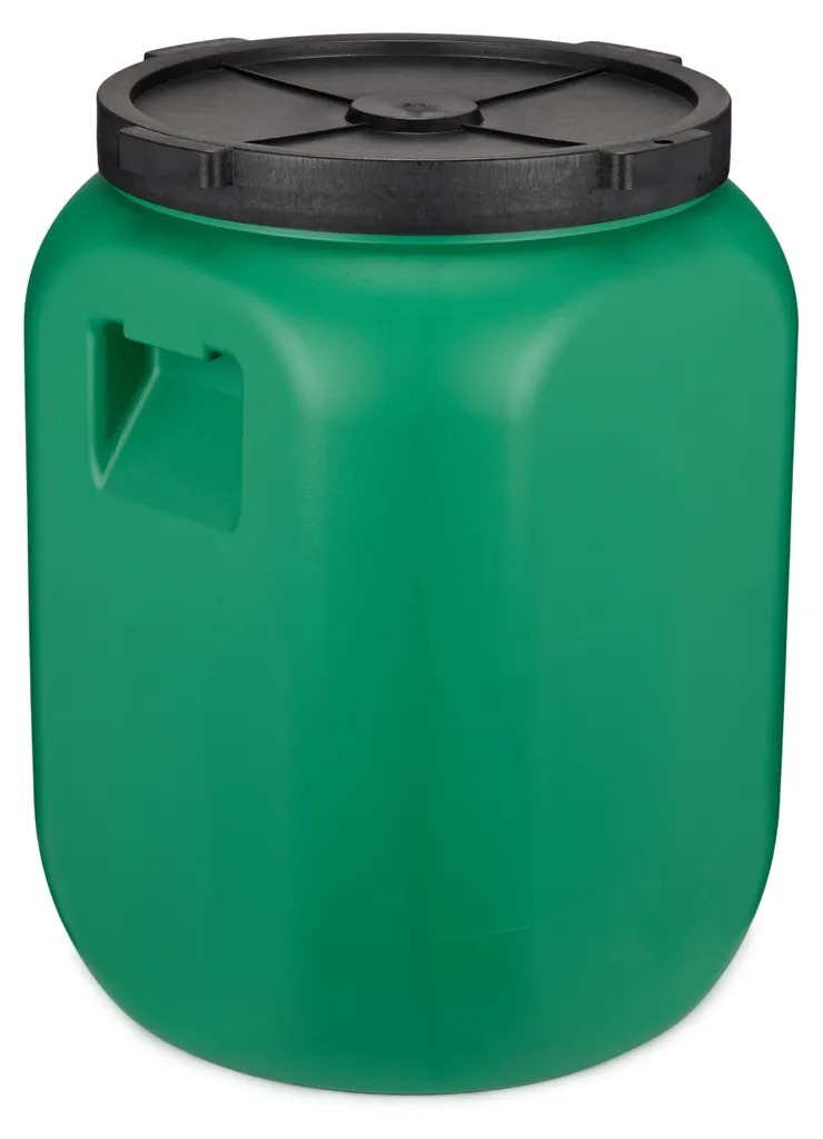 Récipient 60L pour Choucroute, Cornichons, Stockage Eau - Col Large
