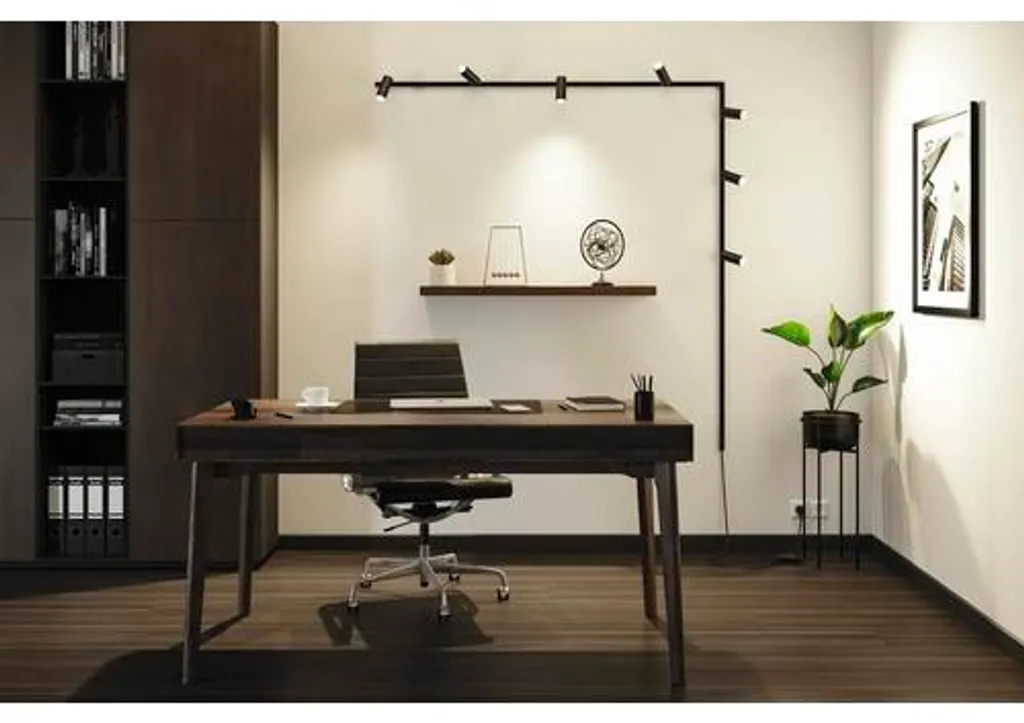 Comment Alimenter un Rail Électrique ? Solution Paulmann 95660 Noir Mural - 8