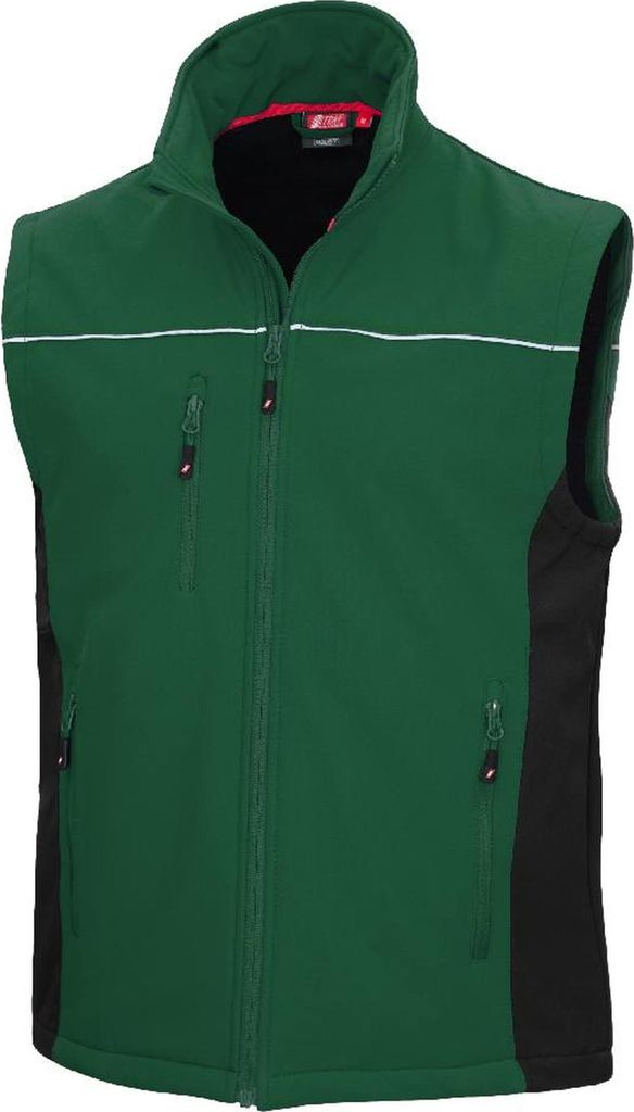 NITRAS Softshellweste MOTION TEX light Gr. XS grün