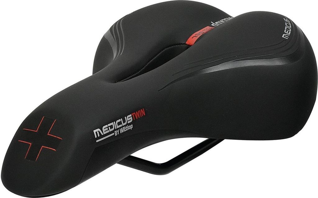 He.trekk.-Sattel Wittkop Medicus 1.0 Schwarz Produktbild 1