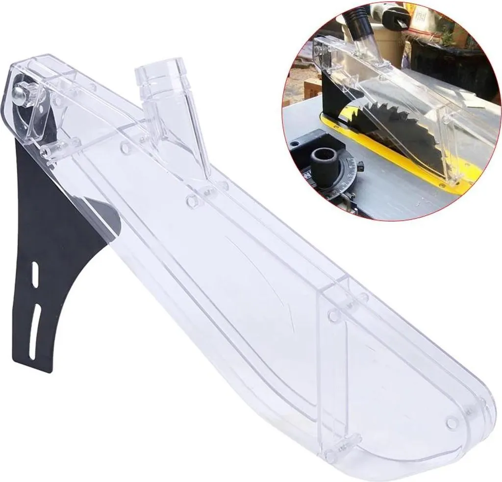Carter de sécurité en plastique pour lame de scie de table 30,5 cm DIY
