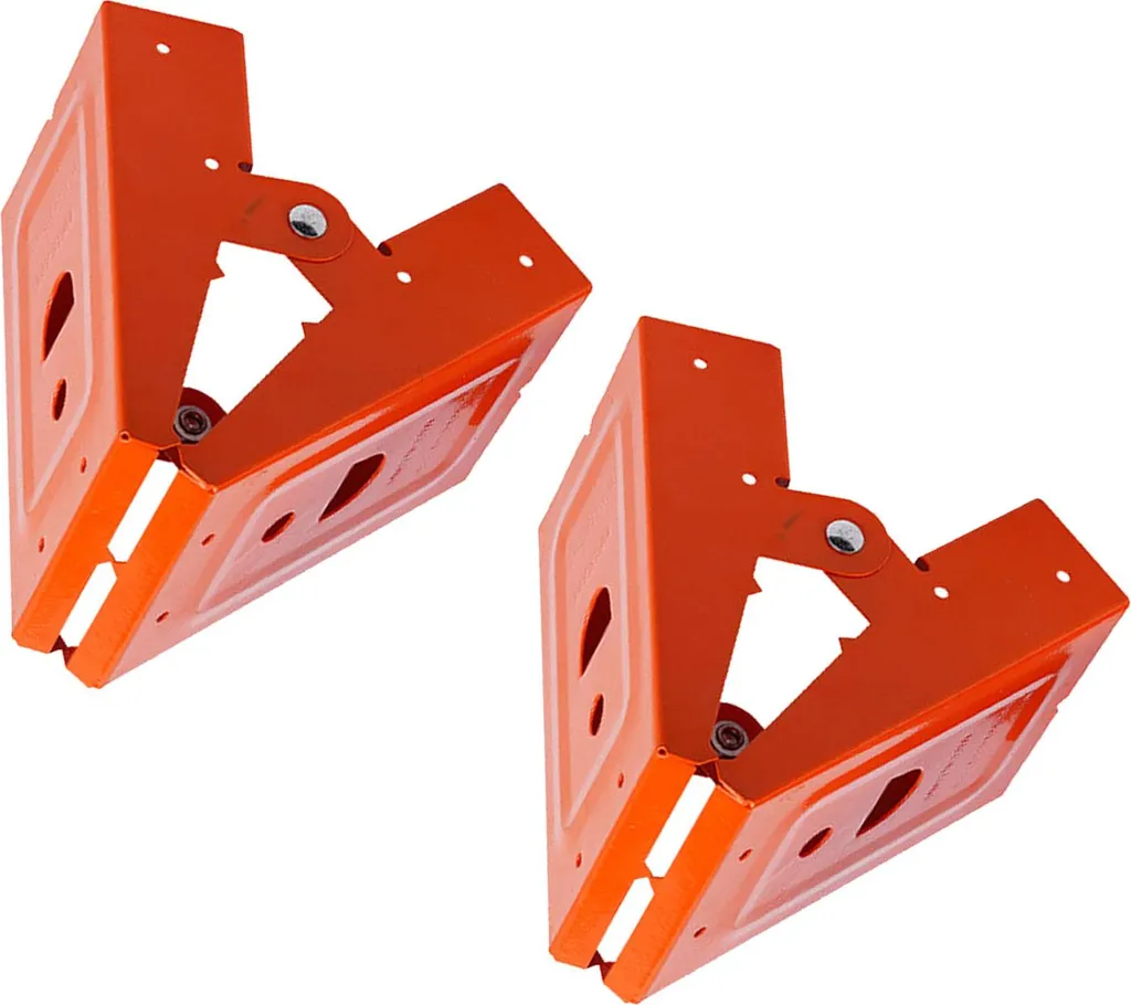 Support de chevalet de scie robuste en acier laminé à froid pour bois, 2 unités